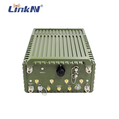 LKAV3703 580MHz 1.4GHz IP Mesh دستگاه رادیویی تاکتیکی دو باند رمزگذاری AES DC 24V