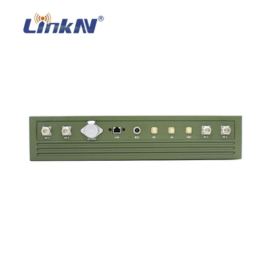وسیله نقلیه 4G LTE ایستگاه پایه 2U IP مش رادیو 43dBm AES رمزگذاری GPS / BD