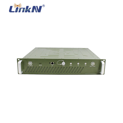 Vehicle Borne MESH LTE Base Station 2U 43dBm AES Encryption GPS / BD AC100-240V DC 12V