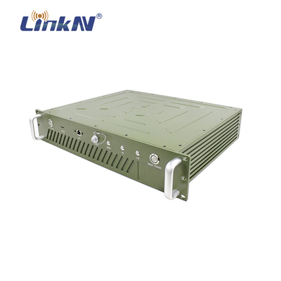 Vehicle Borne MESH LTE Base Station 2U 43dBm AES Encryption GPS / BD AC100-240V DC 12V